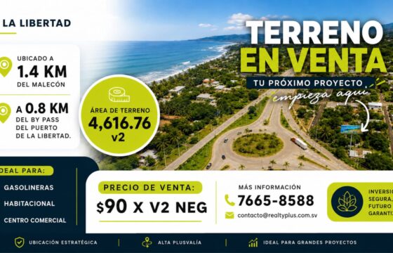 Venta de Terreno La Libertad, Surf City
