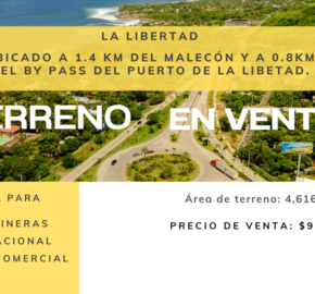 Venta de Terreno La Libertad, Surf City