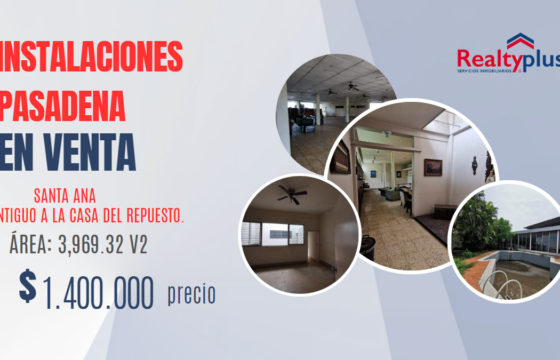 Instalaciones Pasadena EN VENTA