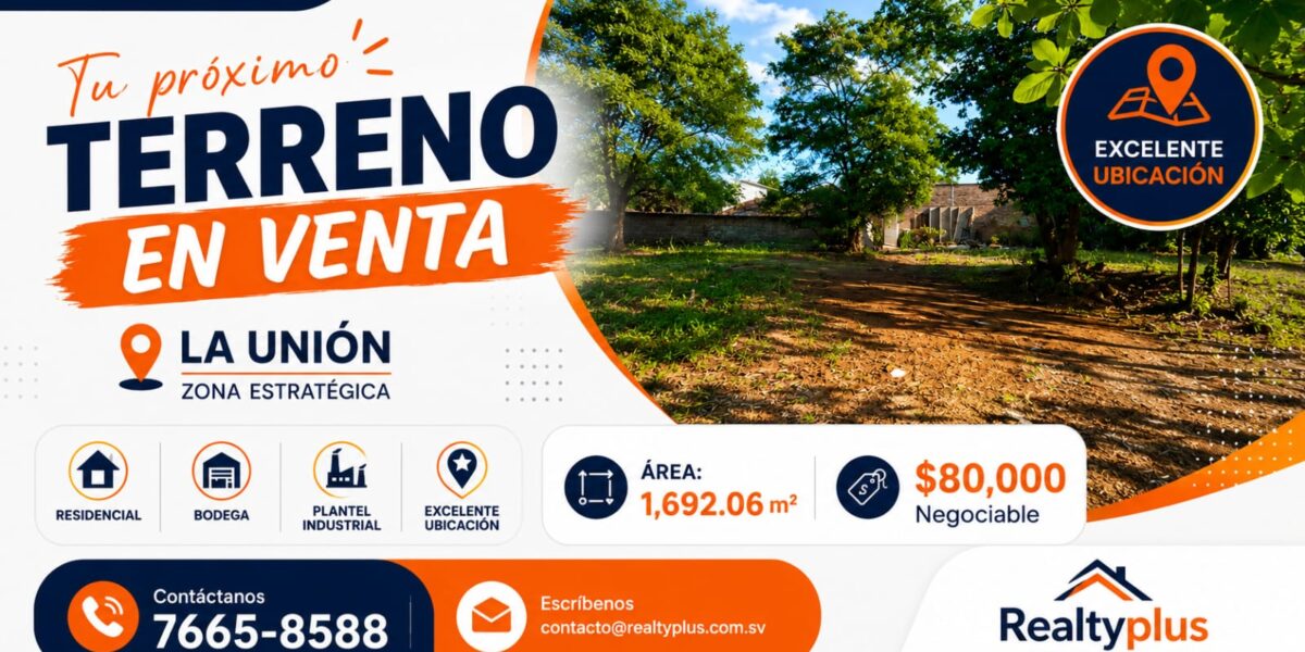 Terreno en venta La Unión