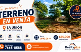 Terreno en venta La Unión