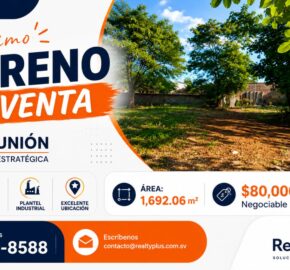 Terreno en venta La Unión