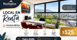 Oficina en alquiler Colonia Médica – Amueblada