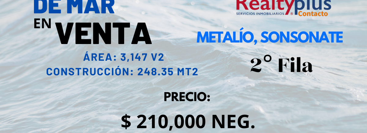 Casa de mar en venta