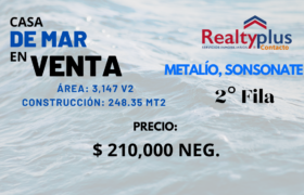 Casa de mar en venta