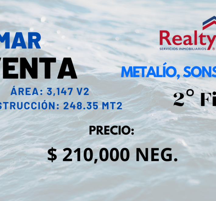 Casa de mar en venta