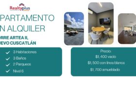 Apartamento en alquiler Torre Artea II A estrenar