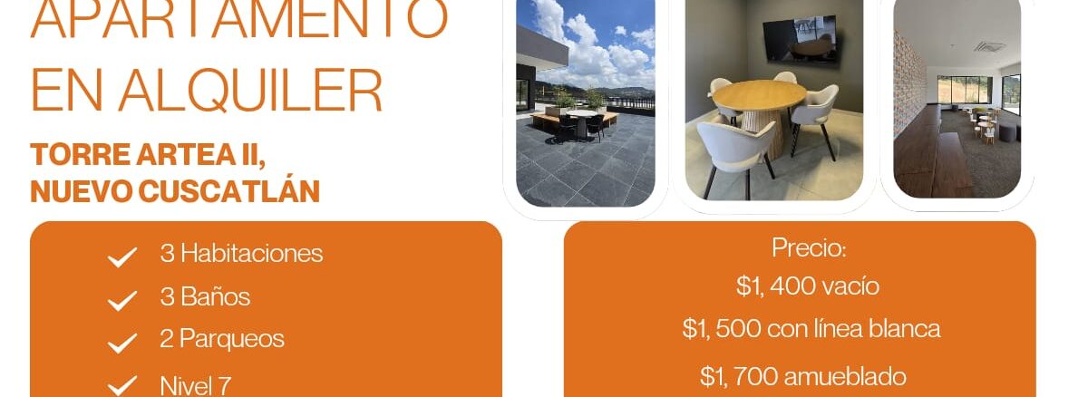 Apartamento en alquiler Torre  Artea II A estrenar