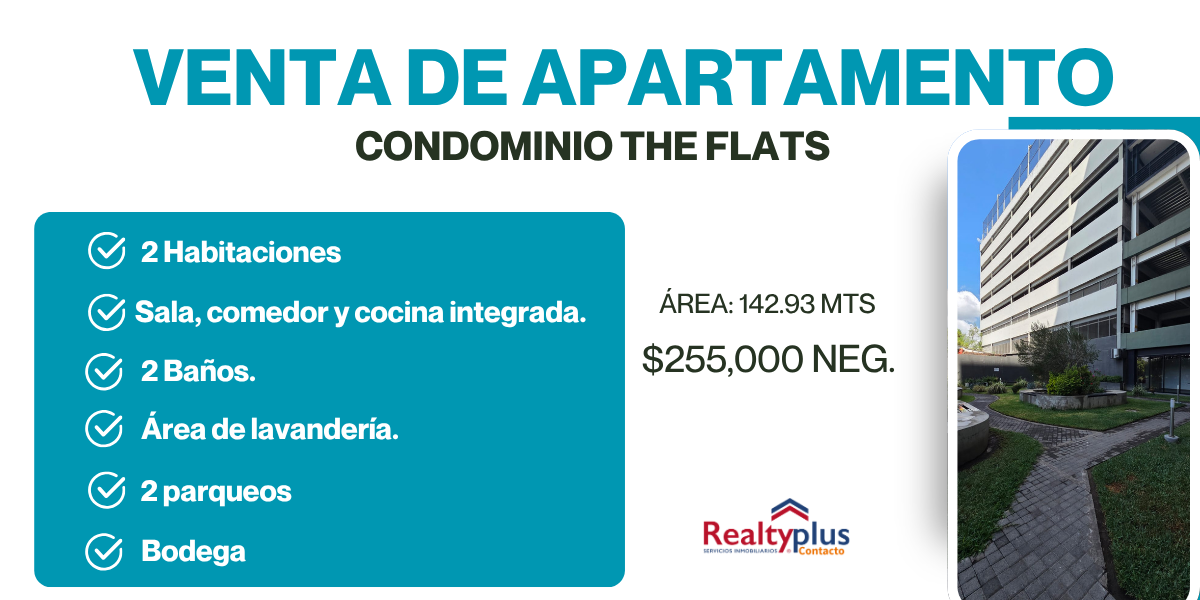 Apartamento en venta The Flats
