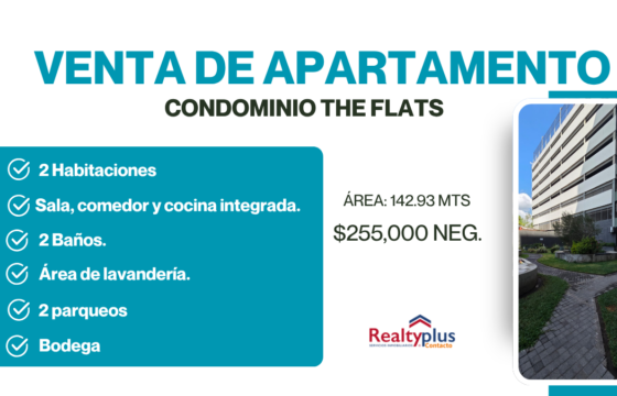Apartamento en venta The Flats