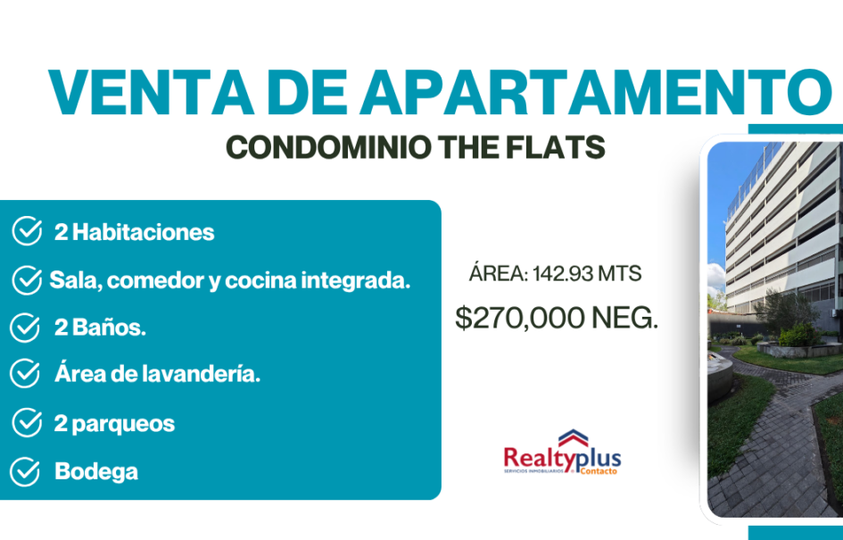 Apartamento en venta The Flats