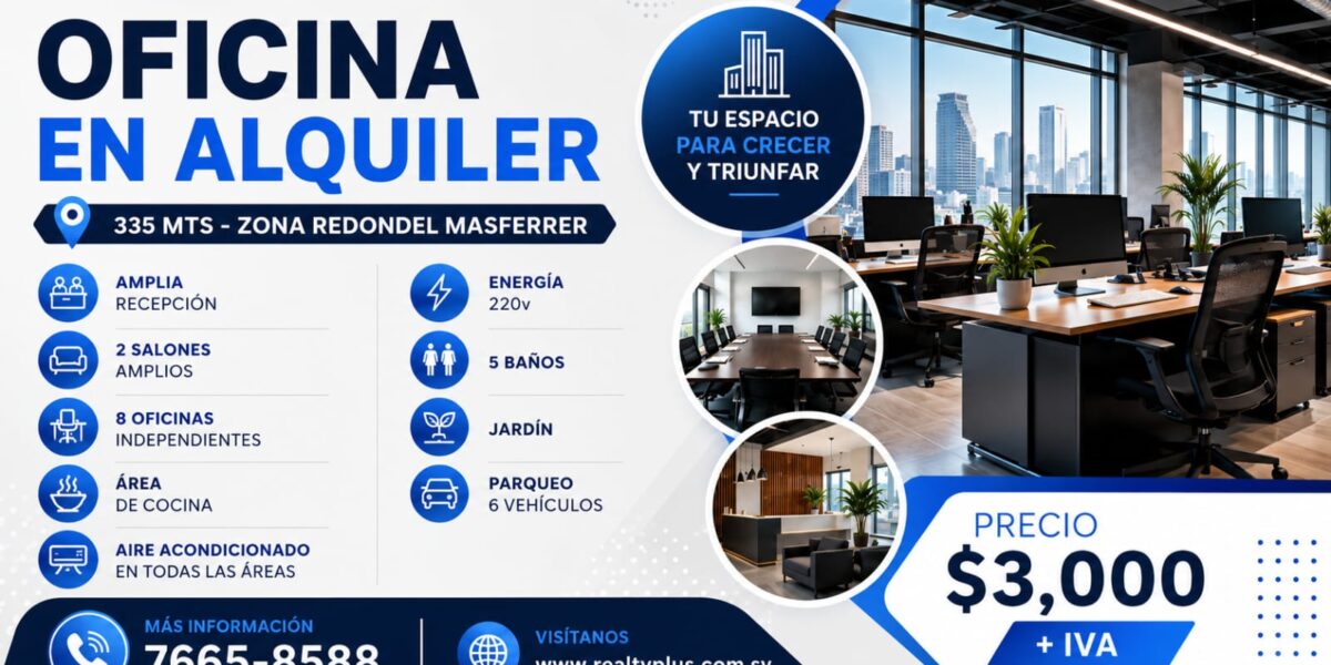 Oficina en Alquiler
