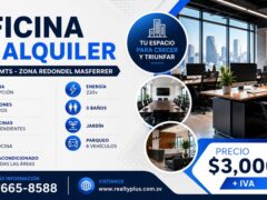 Oficina en Alquiler