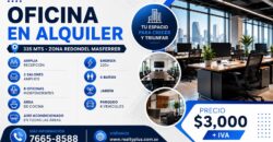 Oficina en Alquiler