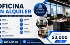 Oficina en Alquiler